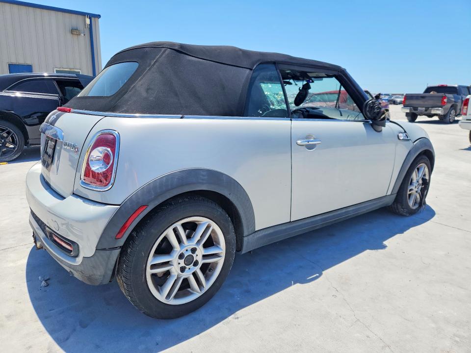 2014 Mini Cooper VIN WMWZP3C59ET707015 COPART salvage auction — SIDE, Tx - Certificate Of Title, sold $825 on 2026-07-31 (photo 3)