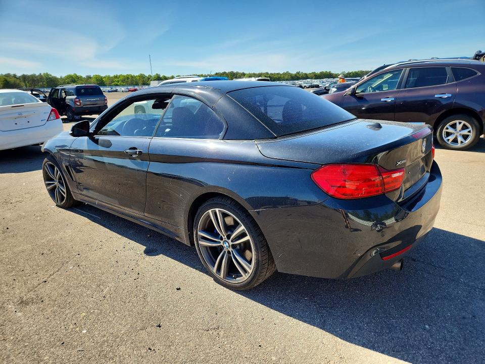 2016 BMW 4er VIN WBA3T7C52G5A38332 COPART salvage auction — FRONT END, Ny - Mv-907A Salvage Certificate, sold $3,500 on 2026-07-13 (photo 2)