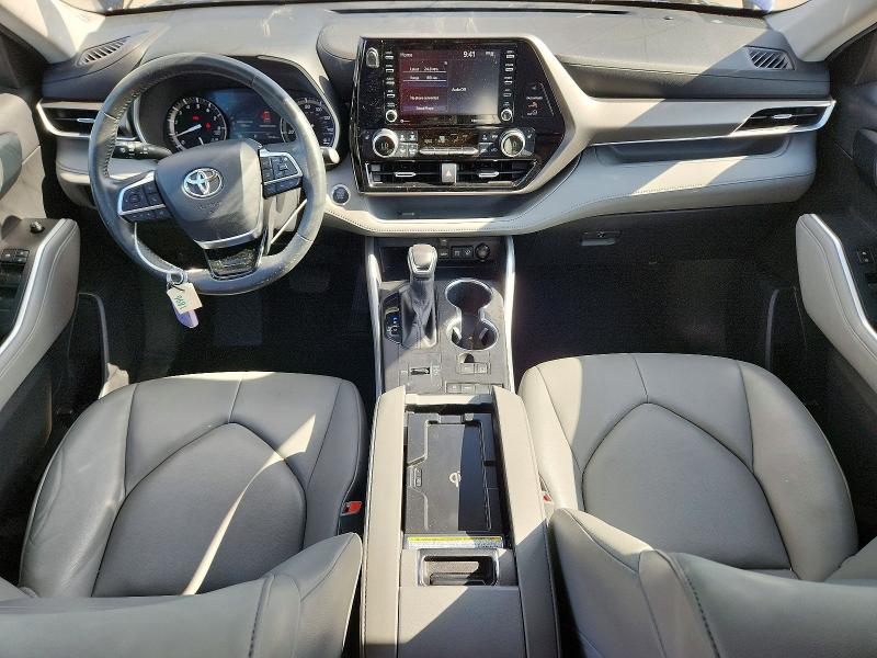 2020 Toyota VIN 5TDGZRAHXLS020285 COPART salvage auction — HAIL, Sc - Cert Of Title-Salvage, sold $16,500 on 2026-07-16 (photo 8)