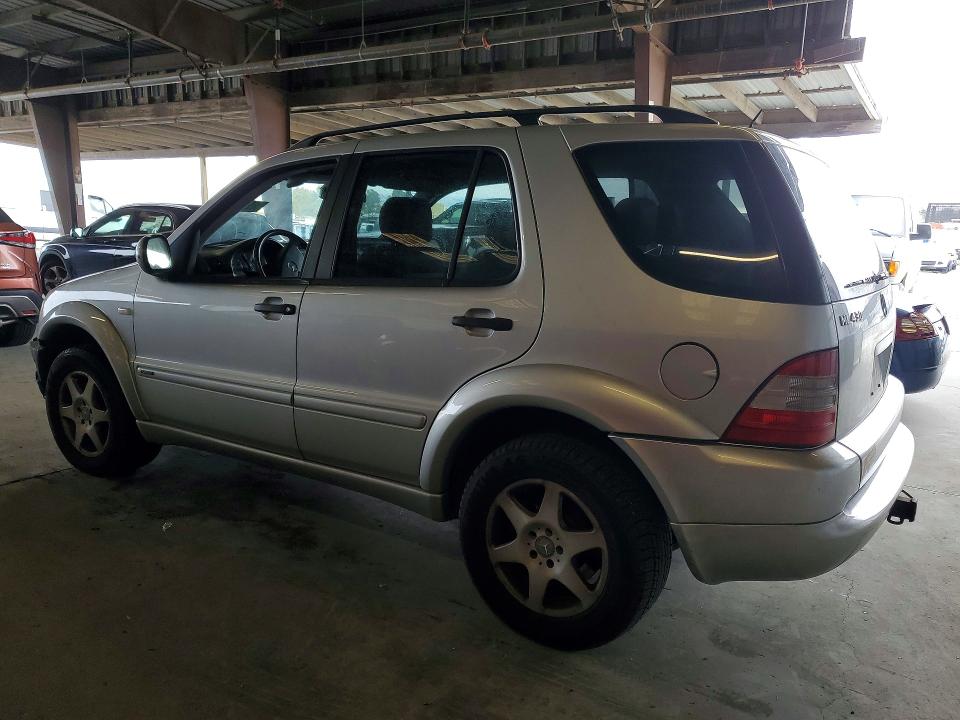 2001 Mercedes-benz M-klasse VIN 4JGAB72E11A240763 COPART salvage auction — FRONT END, Ca - Salvage Certificate, sold $350 on 2026-07-09 (photo 2)