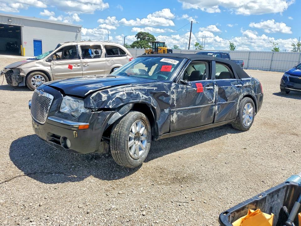 2007 Chrysler 300 VIN 2C3LA63H97H762056 COPART salvage auction — HAIL, Ia - Cert Of Title-Salvage Title, sold $250 on 2026-07-22 (photo 1)