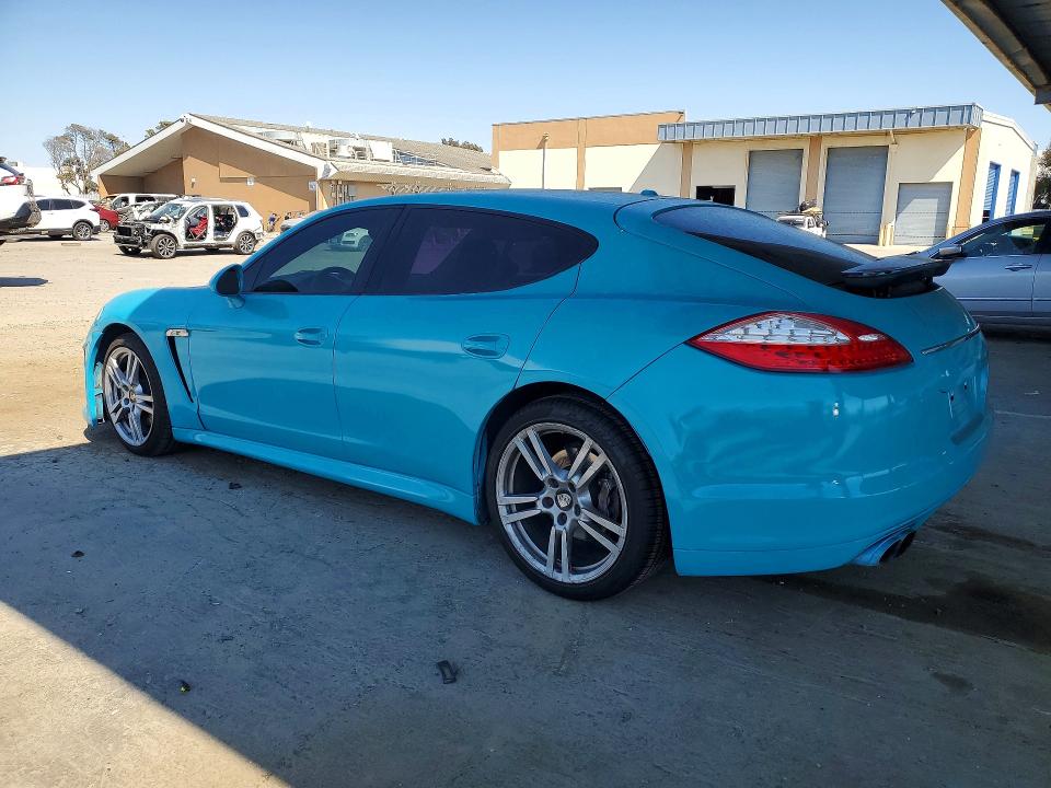 2010 Porsche Panamera VIN WP0AB2A79AL062874 COPART salvage auction — MINOR DENT/SCRATCHES, CA - SALVAGE CERTIFICATE, sold $1,900 on 2026-07-09 (photo 2)
