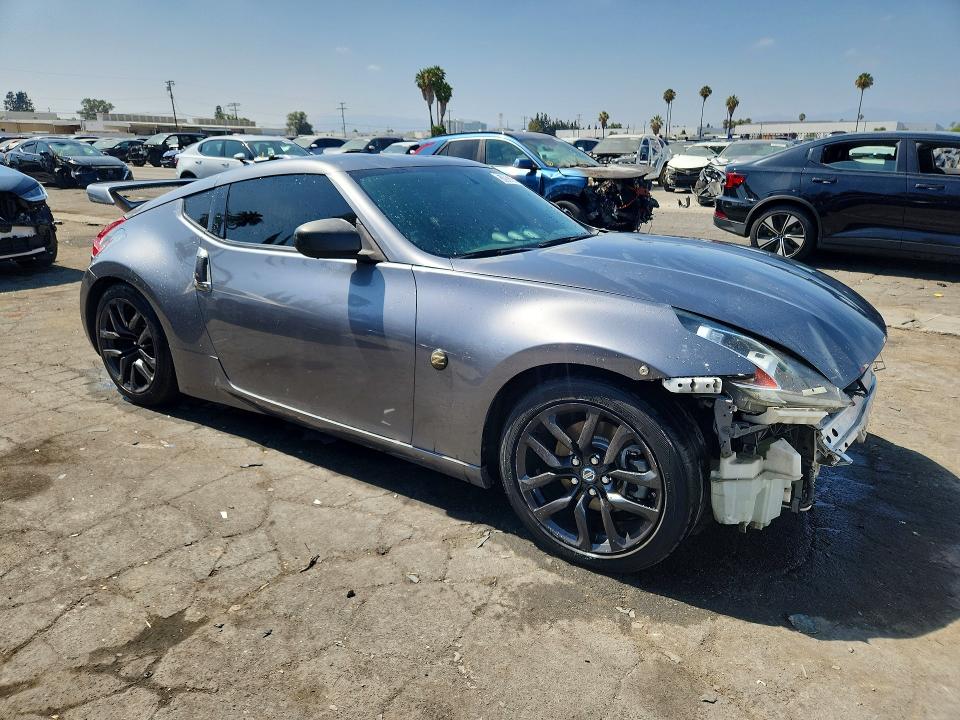 2020 Nissan 370z VIN JN1AZ4EH8LM822951 COPART salvage auction — FRONT END, Ca - Certificate Of Title, sold $5,800 on 2026-07-28 (photo 4)