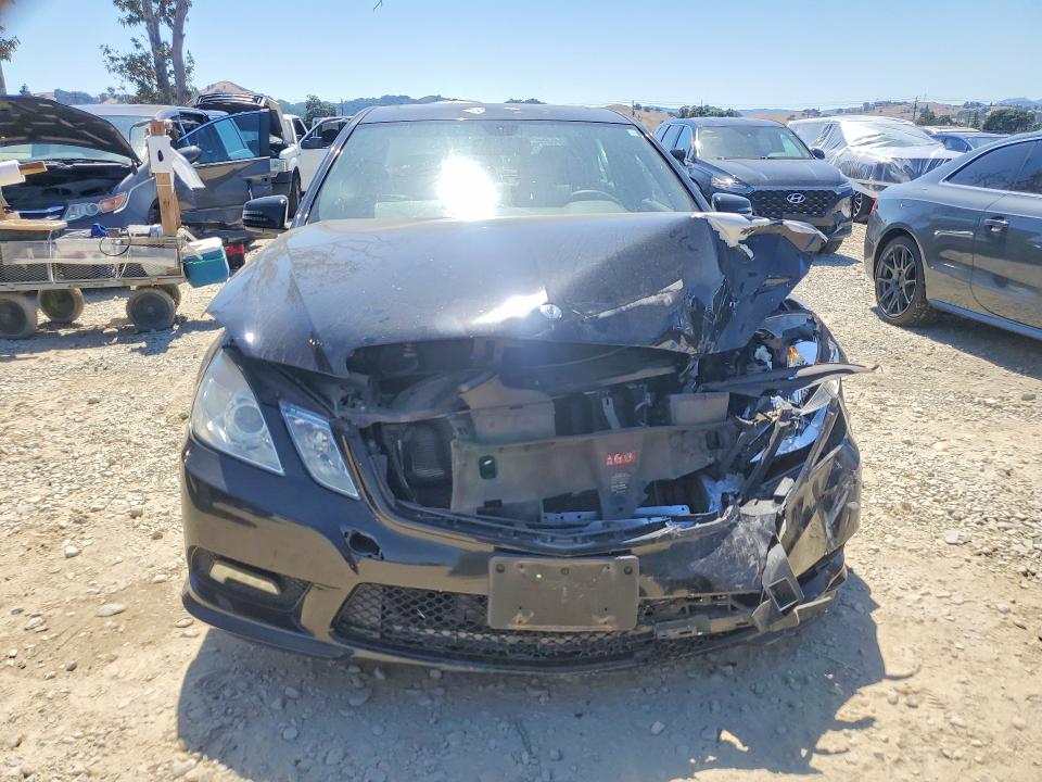 2011 Mercedes-benz E-class VIN WDDHF5GBXBA264609 COPART salvage auction — FRONT END, Ca - Salvage Certificate, sold $525 on 2026-07-07 (photo 5)