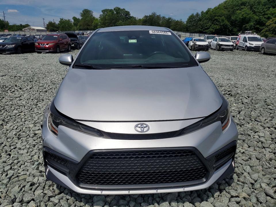 2022 Toyota VIN JTDS4MCE5NJ092834 COPART salvage auction — SIDE, Nc - Salvage Certificate Of Title, sold $500 on 2026-07-29 (photo 5)
