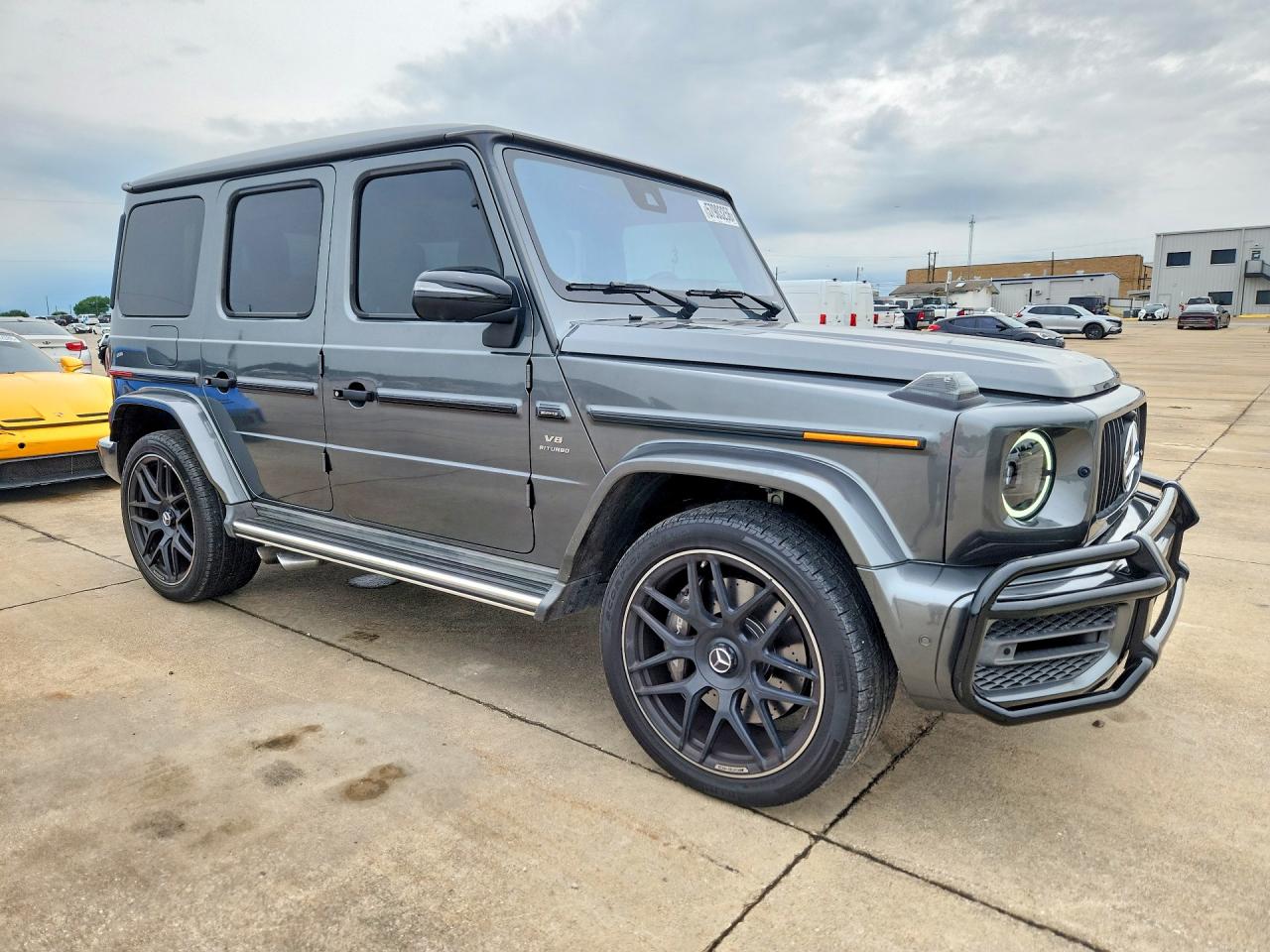 2021 Mercedes-Benz G-Class VIN W1NYC7HJ3MX380683 COPART salvage auction — Normal Wear, TX - CERT OF TITLE-REBUILT SALVAGE (P), sold $80,500 on 2026-07-02 (photo 4)