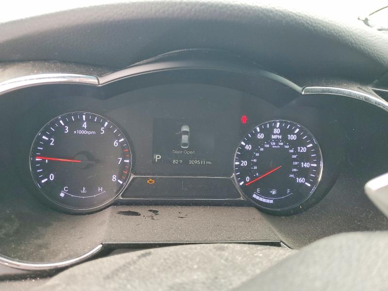 2013 Kia Optima VIN 5XXGR4A62DG215849 COPART salvage auction — FRONT END, Tn - Salvage Certificate, sold $600 on 2026-07-13 (photo 9)