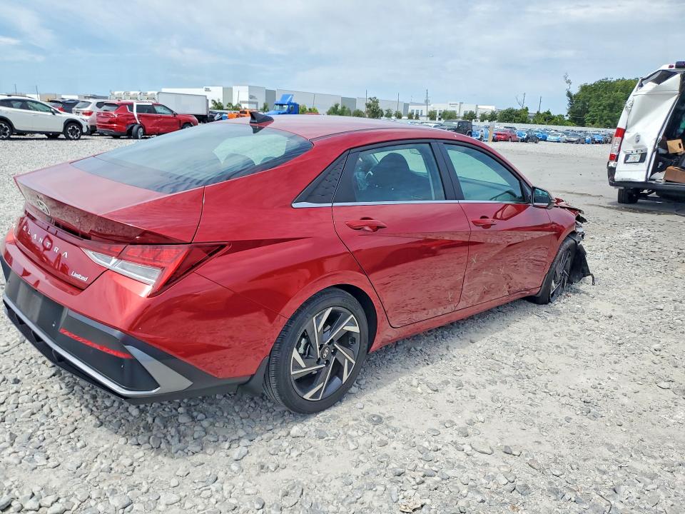 2024 Hyundai Elantra VIN KMHLP4DG6RU686179 COPART salvage auction — FRONT END, Fl - Cert Of Title Slvg Rebuildable, sold $5,500 on 2026-07-20 (photo 3)