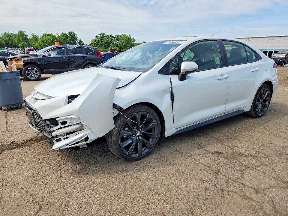 2024 Toyota Corolla VIN JTDT4MCE0RJ105998 COPART salvage auction — FRONT END, Ca - Salvage Certificate, sold $7,600 on 2026-07-10 (photo 1)