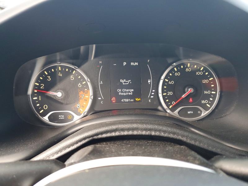 2018 Jeep Renegade VIN ZACCJABB5JPJ30878 COPART salvage auction — HAIL, Tx - Certificate Of Title, sold $1,850 on 2026-07-27 (photo 9)