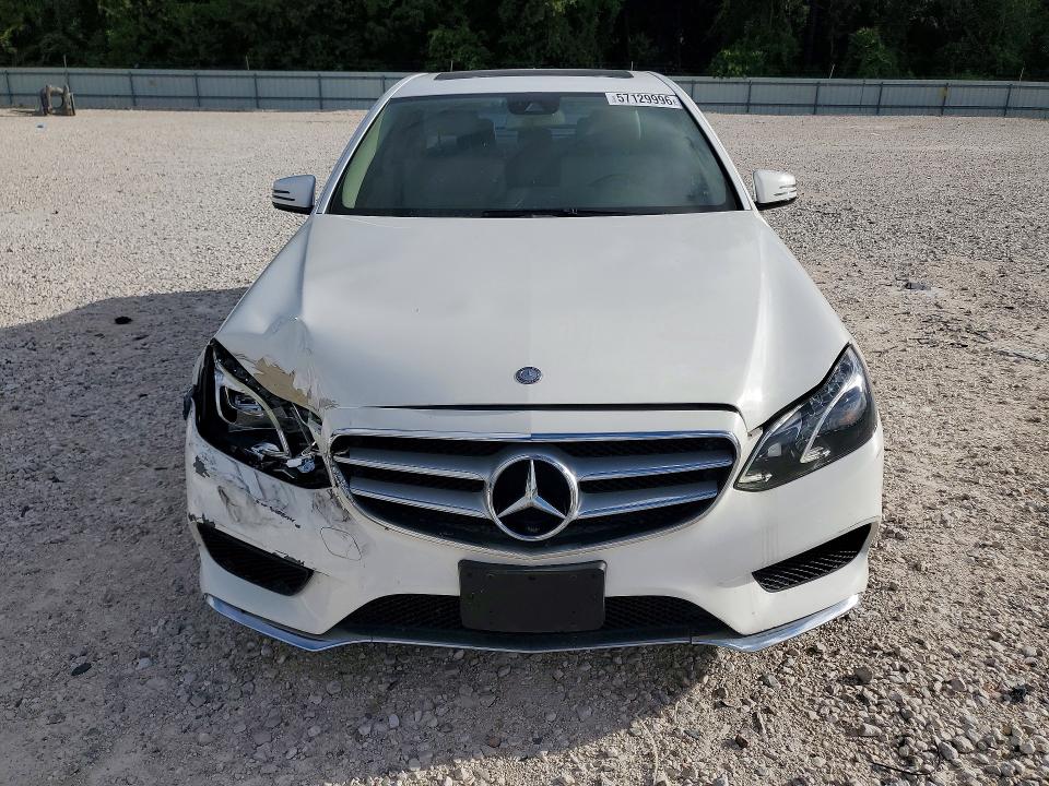 2014 Mercedes-benz E-klasse VIN WDDHF5KB2EA971117 COPART salvage auction — FRONT END, Tx - Certificate Of Title, sold $3,050 on 2026-08-07 (photo 5)