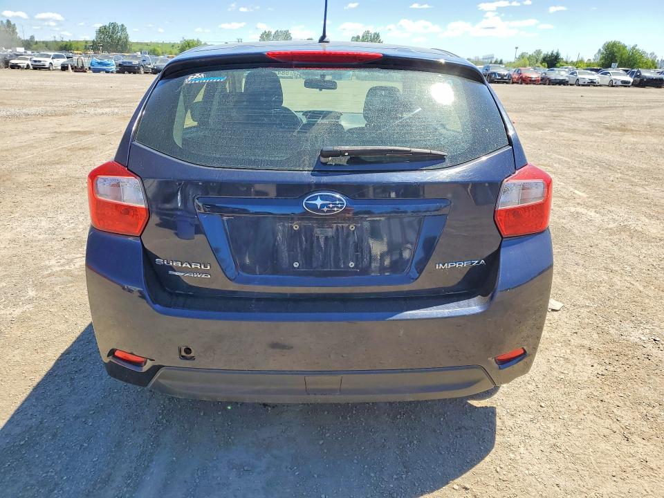 2014 Subaru Impreza VIN JF1GPAC69EH219621 COPART salvage auction — FRONT END, On - Permit No Brand - Unfit, sold $1,500 on 2026-07-14 (photo 6)