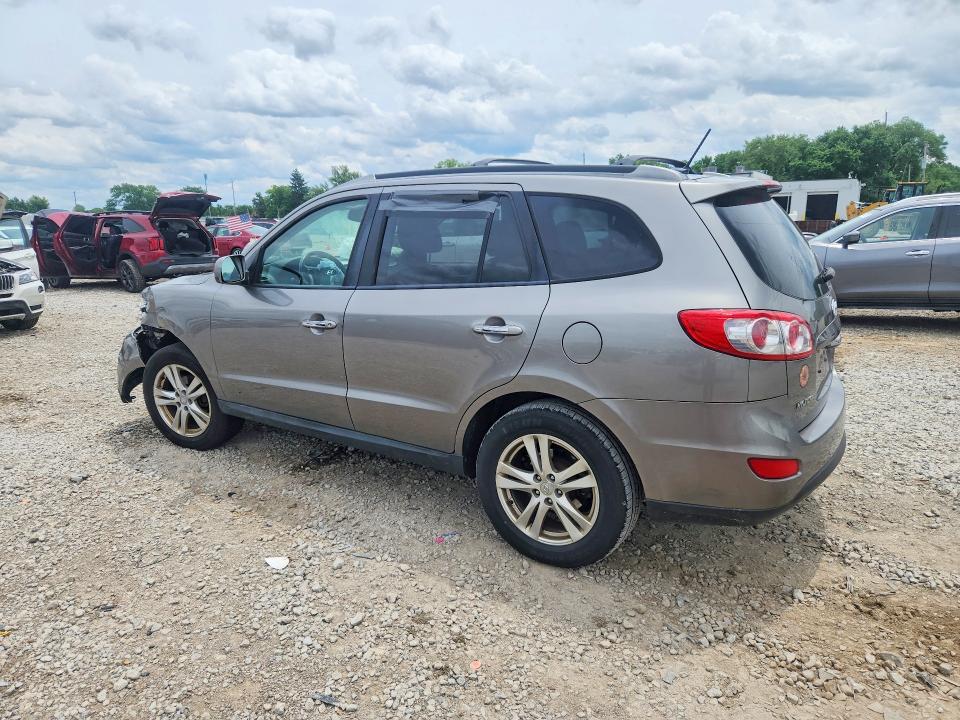 2011 Hyundai Santa fe VIN 5XYZK3AB5BG067788 COPART salvage auction — FRONT END, Oh - Cert Of Title-Salvage, sold $325 on 2026-07-07 (photo 2)