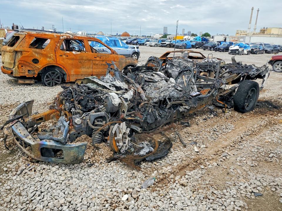 2020 Ford F-150 lightning VIN 1FTEW1E50LKD94025 — COPART salvage auction photo