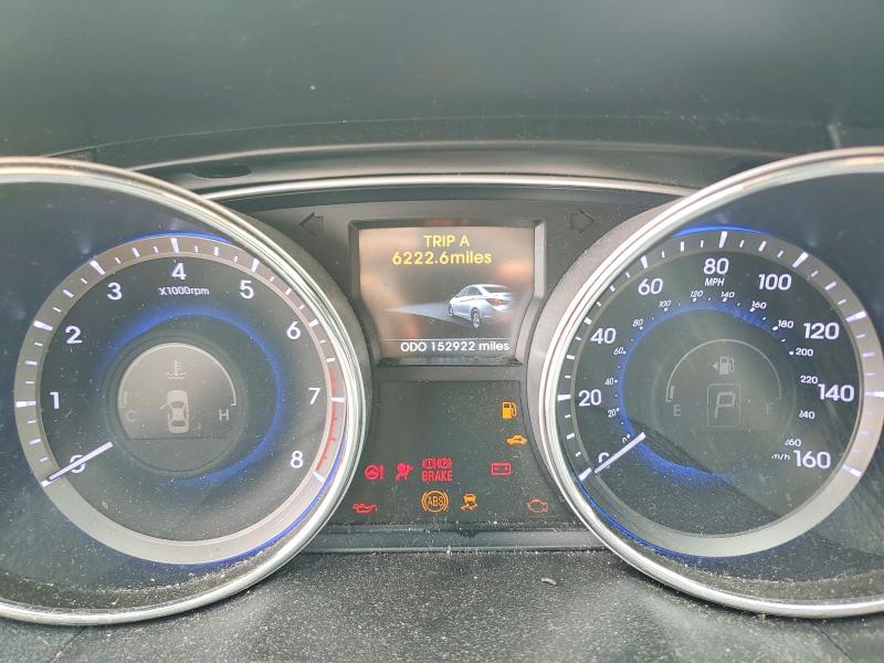 2014 Hyundai VIN 5NPEC4AB5EH848003 COPART salvage auction — FRONT END, Ky - Cert Of Title-Salvage, sold $125 on 2026-07-17 (photo 9)