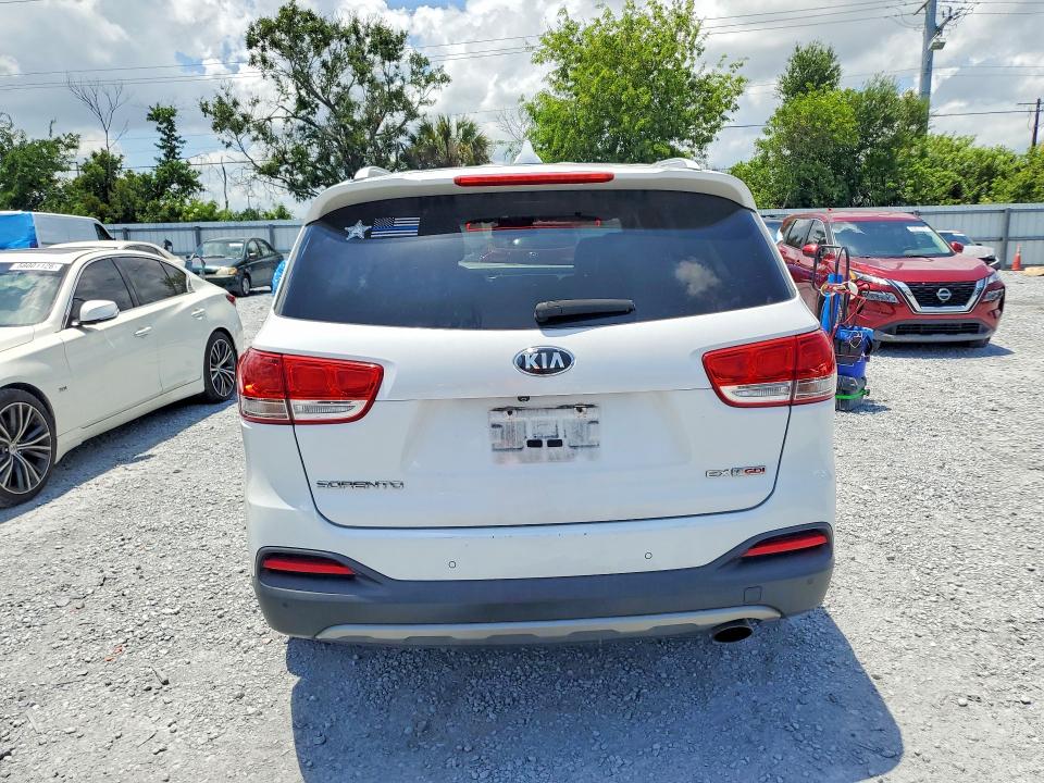 2017 Kia Sorento VIN 5XYPH4A1XHG275709 COPART salvage auction — FRONT END, Fl - Cert Of Title Slvg Rebuildable, sold $900 on 2026-07-10 (photo 6)