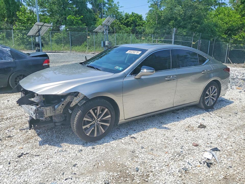 2020 Lexus ES VIN 58ACZ1B19LU055854 — COPART salvage auction photo