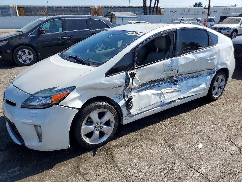 2014 Toyota VIN JTDKN3DU2E1755337 COPART salvage auction — SIDE, CA - SALVAGE CERTIFICATE, sold $2,300 on 2026-07-24 (photo 1)