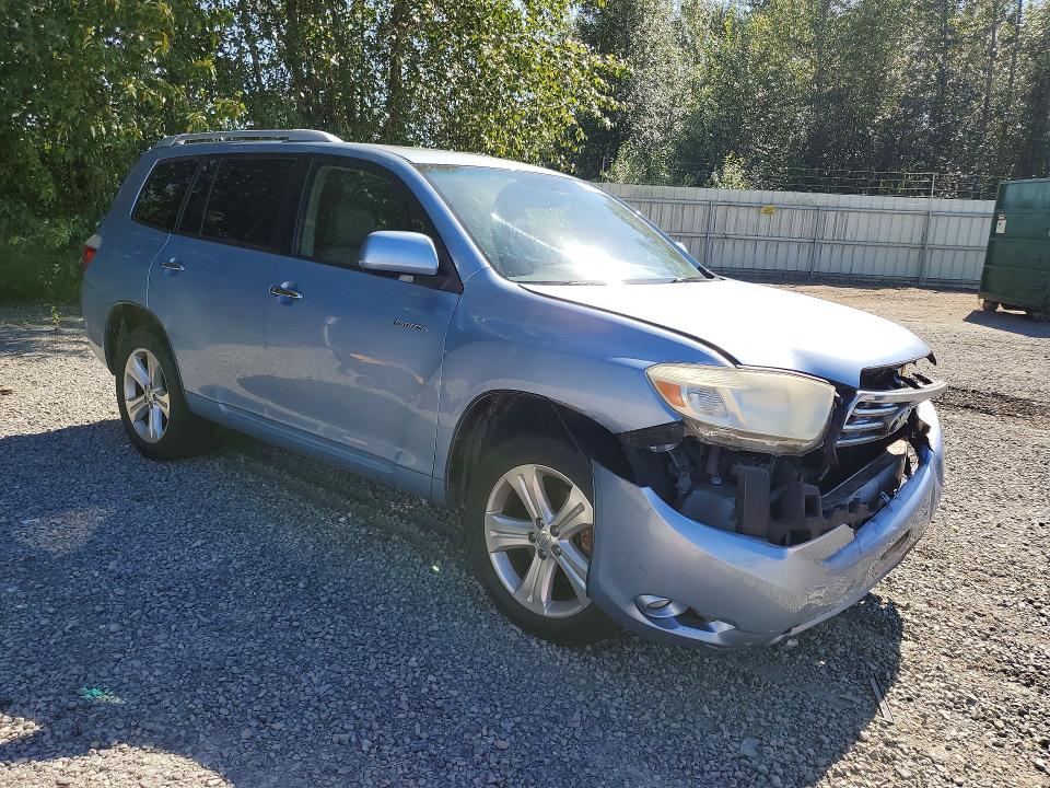 2008 Toyota Highlander VIN JTEES42A882100775 COPART salvage auction — FRONT END, WA - BILL OF SALE, sold $1,600 on 2026-07-06 (photo 4)