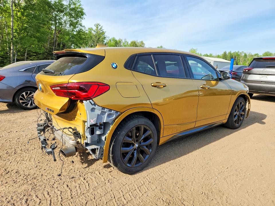 2019 BMW X2 VIN WBXYN1C57KES55027 COPART salvage auction — FRONT END, On - Permit Salvage, sold $7,700 on 2026-07-30 (photo 3)