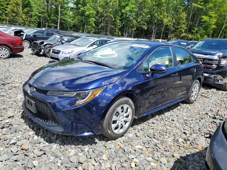 2022 Toyota Corolla VIN 5YFEPMAE6NP384902 COPART salvage auction — UNDERCARRIAGE, NH - CERT OF TITLE-SALVAGE, sold $100 on 2026-07-28 (photo 1)