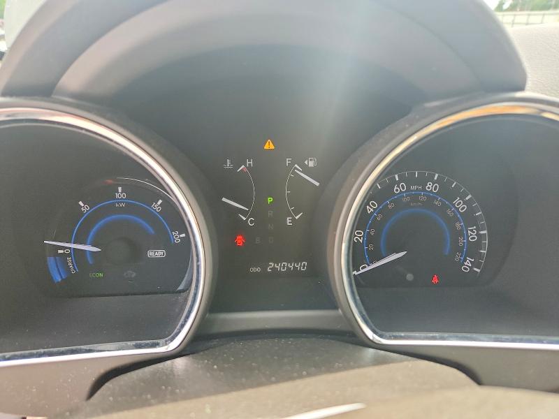 2009 Toyota Highlander VIN JTEEW44A692026775 COPART salvage auction — REAR END, Oh - Cert Of Title-Salvage, sold $125 on 2026-07-21 (photo 9)