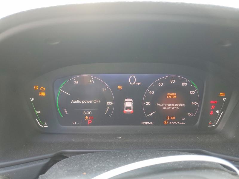 2023 Honda Accord VIN 1HGCY2F70PA025931 COPART salvage auction — SIDE, Ga - Cert Of Title-Salvage, sold $9,200 on 2026-07-31 (photo 9)