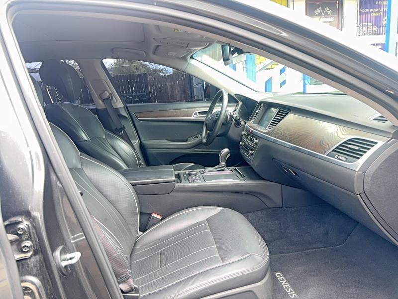 2017 Genesis G80 VIN KMHGN4JE0HU210311 COPART salvage auction — DAMAGE HISTORY, Nc - Salvage Cert-Rebuilt (P), sold $9,900 on 2026-07-08 (photo 5)