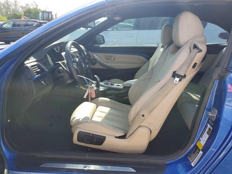 2014 BMW 4er VIN WBA3V7C56EJ873362 COPART salvage auction — FRONT END, Fl - Cert Of Title Slvg Rebuildable, sold $5,700 on 2026-08-17 (photo 7)