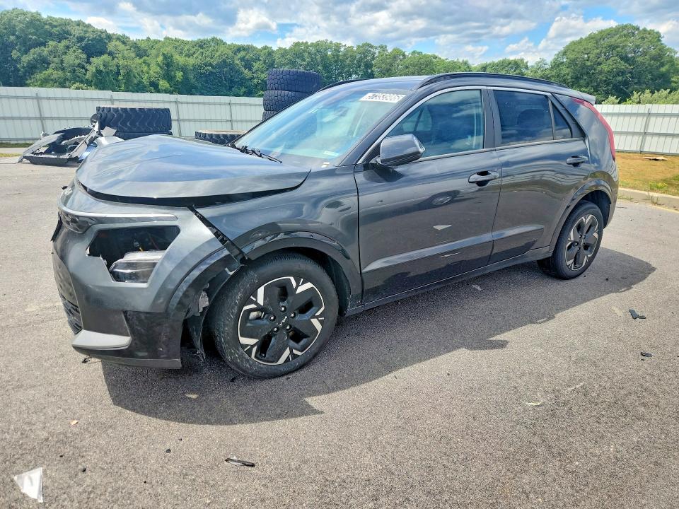 2023 Kia Niro VIN KNDCR3L14P5051586 COPART salvage auction — FRONT END, VA - CERT OF TITLE - SALVAGE, sold $2,900 on 2026-07-27 (photo 1)