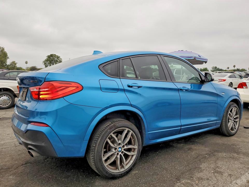 2018 BMW X4 VIN 5UXXW7C56J0W64946 COPART salvage auction — UNDERCARRIAGE, Ca - Salvage Certificate, sold $6,300 on 2026-07-07 (photo 3)