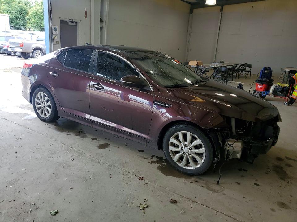 2015 Kia Optima VIN 5XXGN4A79FG449154 COPART salvage auction — FRONT END, Va - Certificate Of Title, sold $500 on 2026-07-07 (photo 4)
