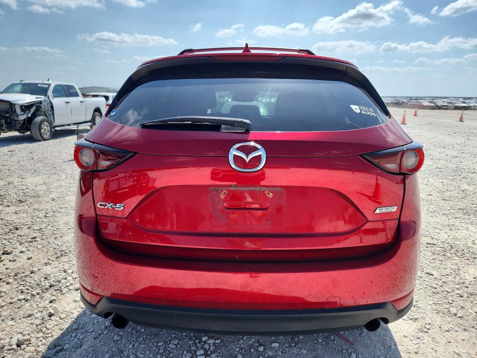 2017 Mazda Cx-5 VIN JM3KFACL5H0216450 COPART salvage auction — FRONT END, Tx - Salvage Vehicle Title, sold $4,250 on 2026-07-09 (photo 6)