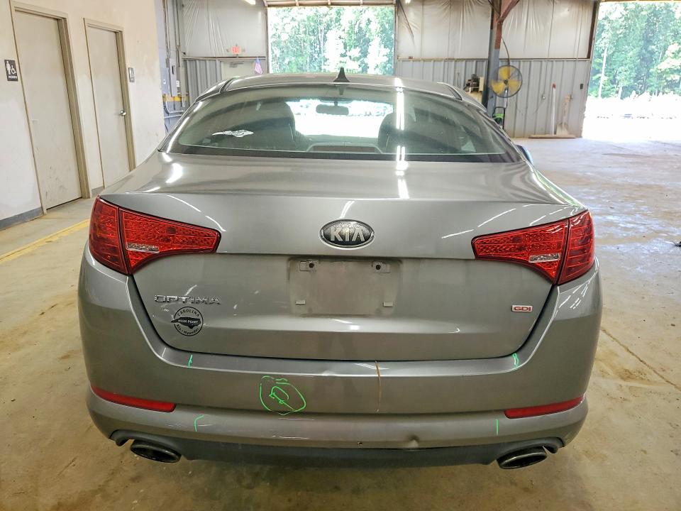 2013 Kia Optima VIN 5XXGM4A73DG245546 COPART salvage auction — FRONT END, Nc - Salvage Certificate Of Title, sold $850 on 2026-07-15 (photo 6)