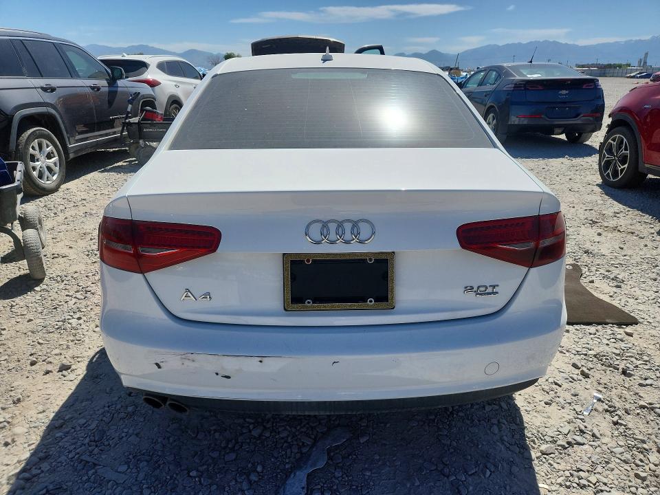2013 Audi A4 VIN WAUBFAFL8DN013180 COPART salvage auction — FRONT END, Co - Salvage Title (P), sold $2,800 on 2026-07-17 (photo 6)