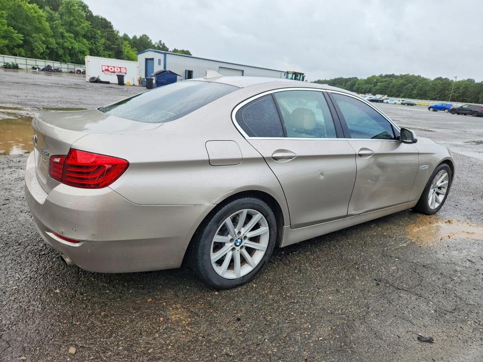 2014 BMW 5 series VIN WBA5B3C54ED536620 COPART salvage auction — SIDE, LA - CERTIFICATE OF TITLE, sold $2,750 on 2026-07-02 (photo 3)