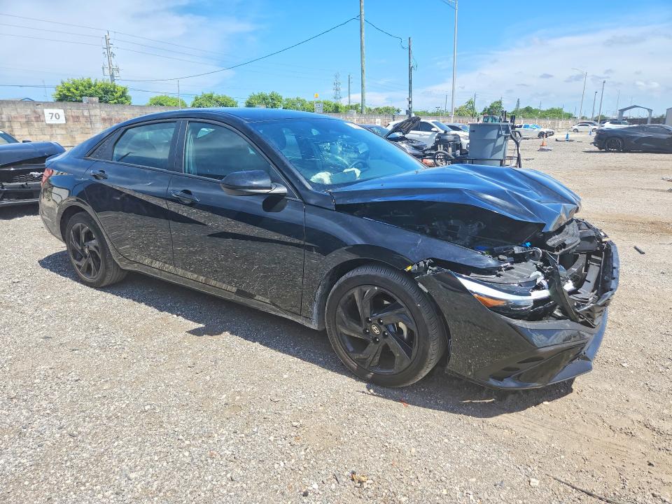 2026 Hyundai Elantra VIN KMHLM4DG4TU176106 COPART salvage auction — FRONT END, FL - CERTIFICATE OF TITLE, sold $6,300 on 2026-07-08 (photo 4)
