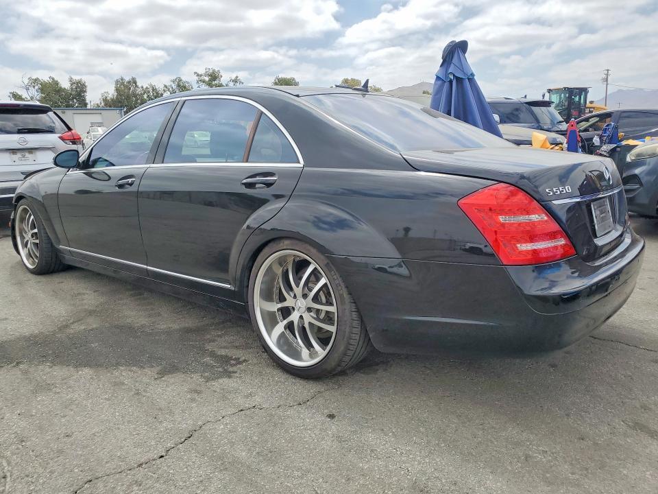 2007 Mercedes-benz S class VIN WDDNG71X27A097444 COPART salvage auction — FRONT END, CA - SALVAGE CERTIFICATE, sold $500 on 2026-07-20 (photo 2)