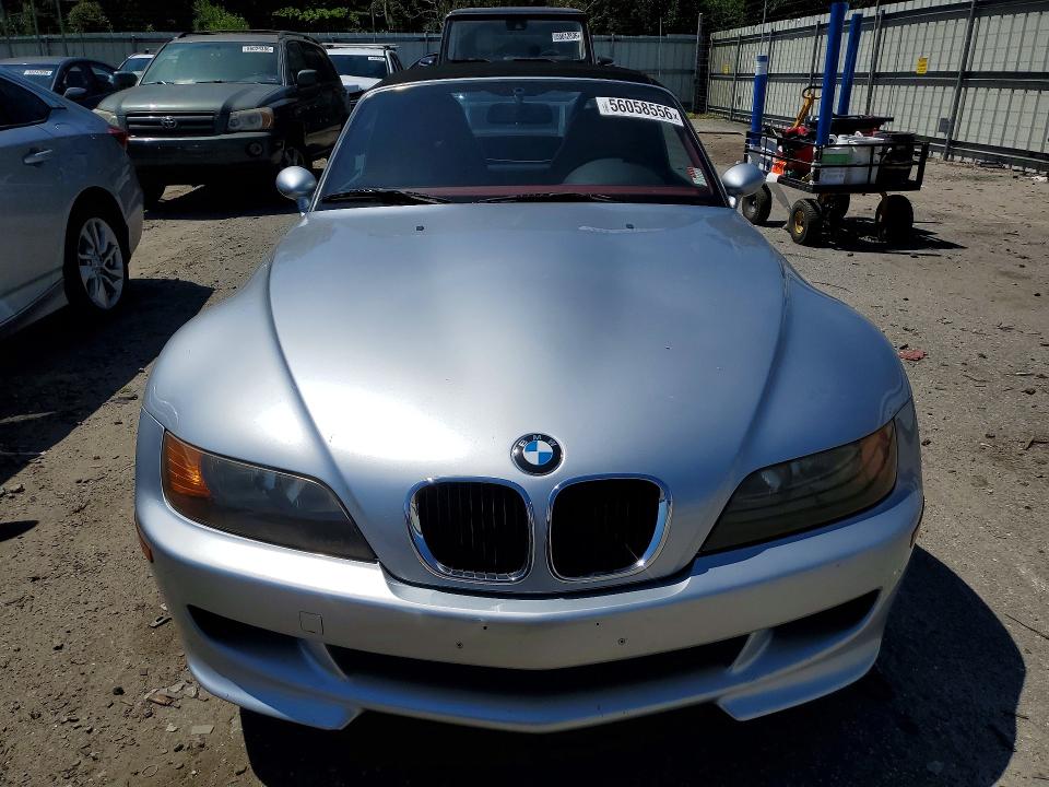 1998 BMW M3 VIN WBSCK9336WLC85744 COPART salvage auction — MINOR DENT/SCRATCHES, Ga - Certificate Of Title (P), sold $11,300 on 2026-07-30 (photo 5)