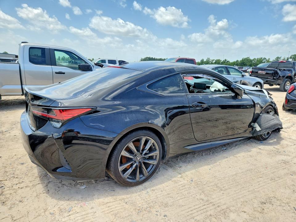 2023 Lexus RC 300 VIN JTHGA5BC4P5012552 COPART salvage auction — FRONT END, Tx - Salvage Vehicle Title, sold $14,704 on 2026-07-28 (photo 3)