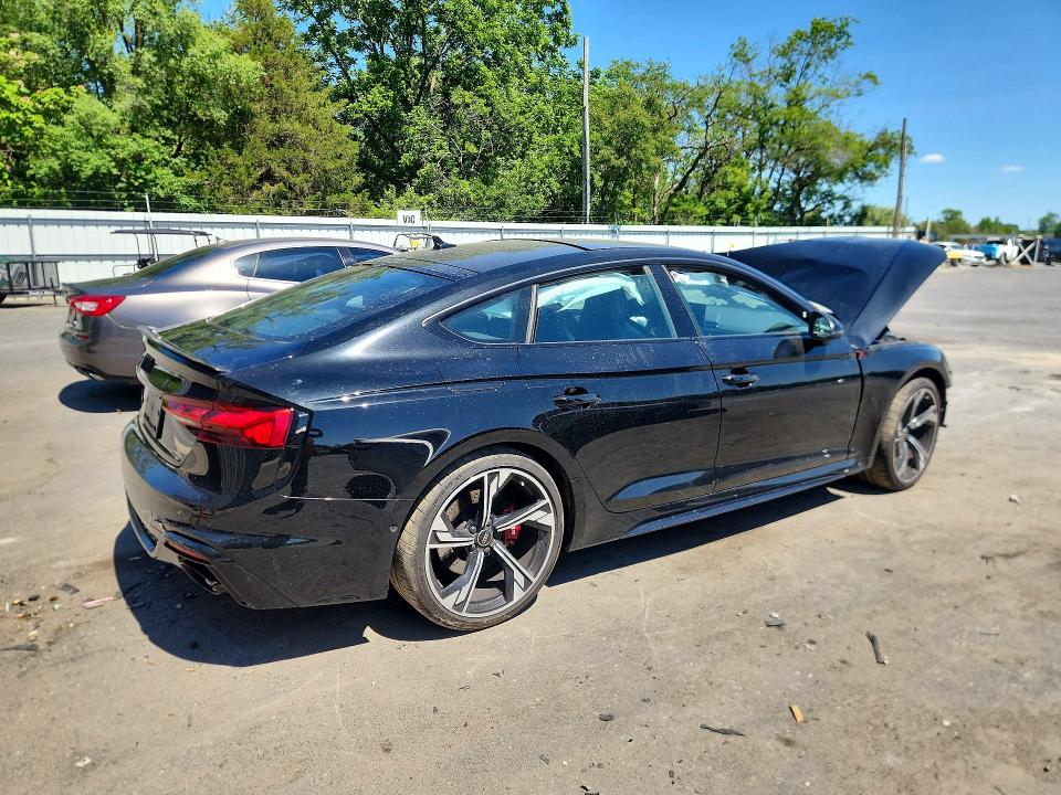 2025 Audi Rs5 VIN WUAAWCF54SA902027 COPART salvage auction — FRONT END, Nj - Cert Of Title-Salvage, sold $14,200 on 2026-07-14 (photo 3)