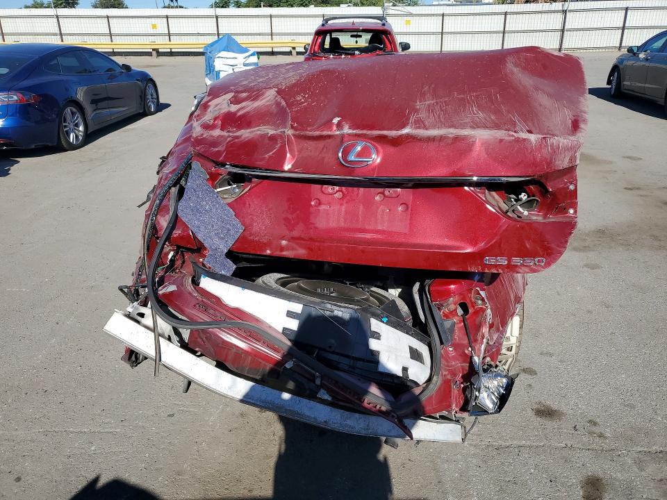 2013 Lexus Gs VIN JTHBE1BL8D5000603 COPART salvage auction — ROLLOVER, Ca - Salvage Certificate, sold $225 on 2026-07-24 (photo 6)