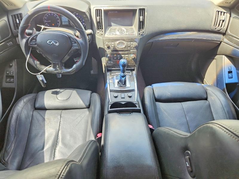 2014 Infiniti Q60 VIN JN1CV6EL4EM132444 COPART salvage auction — FRONT END, Fl - Cert Of Ttl-Rebuilt&Slvg Rbld, sold $750 on 2026-07-14 (photo 8)