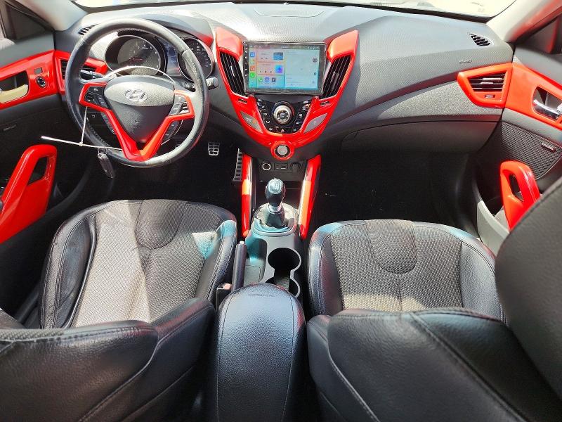 2012 Hyundai Veloster VIN KMHTC6AD6CU081782 COPART salvage auction — SIDE, Tx - Salvage Vehicle Title, sold $1,000 on 2026-07-06 (photo 8)