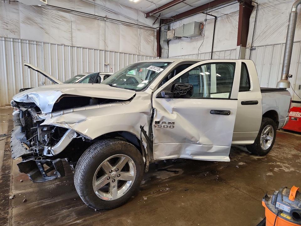 2017 Ram 1500 VIN 1C6RR7FG8HS631516 COPART salvage auction — SIDE, Wi - Junked Vehicle Bill Of Sale, sold $2,500 on 2026-07-21 (photo 1)