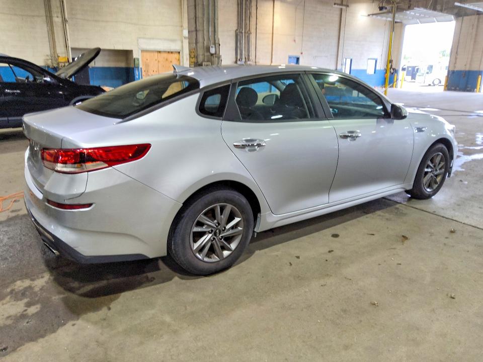 2020 Kia Optima VIN 5XXGT4L30LG418287 COPART salvage auction — VANDALISM, WV - CERTIFICATE OF TITLE, sold $675 on 2026-07-14 (photo 3)