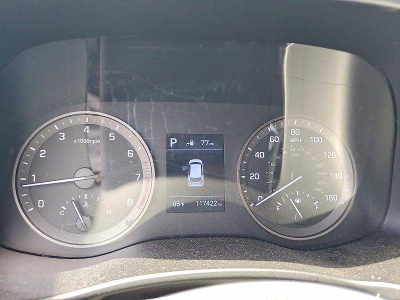 2019 Hyundai Tucson VIN KM8J2CA40KU003215 COPART salvage auction — REAR END, Salvage Title, sold $1,650 on 2026-07-24 (photo 9)