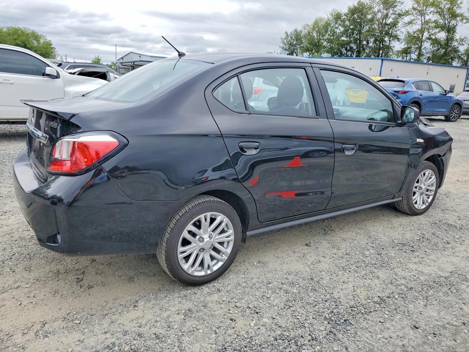 2024 Mitsubishi Mirage VIN ML32FUFJ8RHF06436 COPART salvage auction — FRONT END, Wa - Bill Of Sale, sold $2,550 on 2026-07-13 (photo 3)