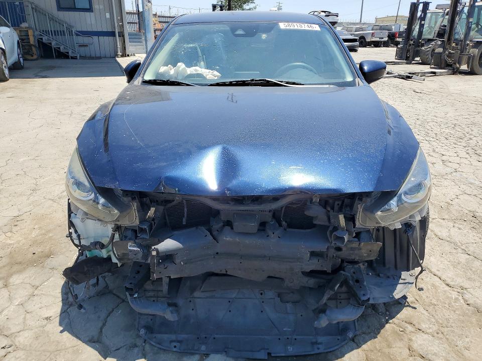 2018 Mazda 3 VIN 3MZBN1U78JM239640 COPART salvage auction — REAR END, Ca - Salvage Certificate, sold $1,900 on 2026-07-21 (photo 5)