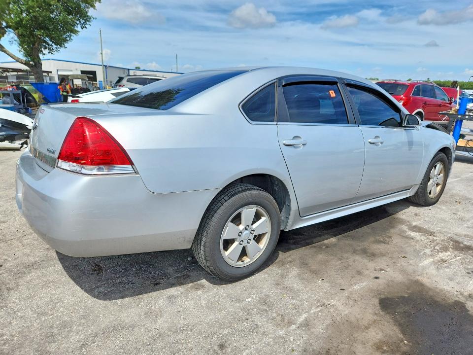 2010 Chevrolet Impala VIN 2G1WB5EK6A1170759 COPART salvage auction — FRONT END, FL - CERT OF TITLE SLVG REBUILDABLE, sold $375 on 2026-07-02 (photo 3)